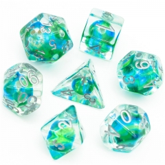 Colorful Glass Bead Dice