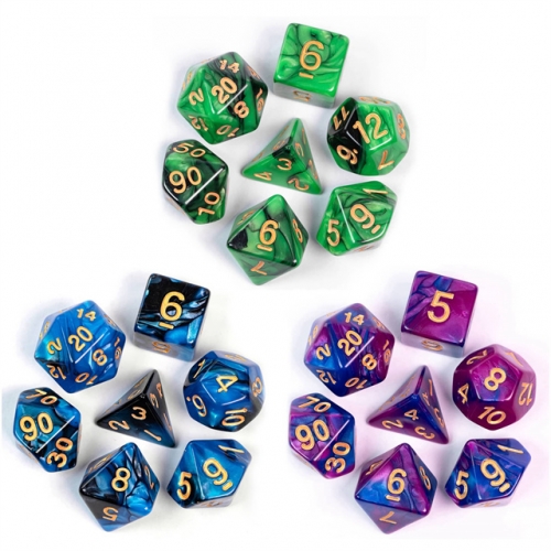 New Color Mixed Dice